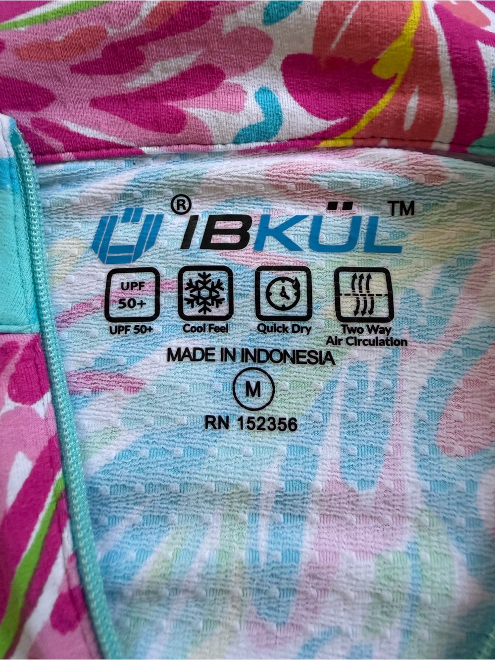 EUC IBKUL Aubrey Candy Pink Long Sleeve Top. Women's Size: M. - Picture 11 of 13